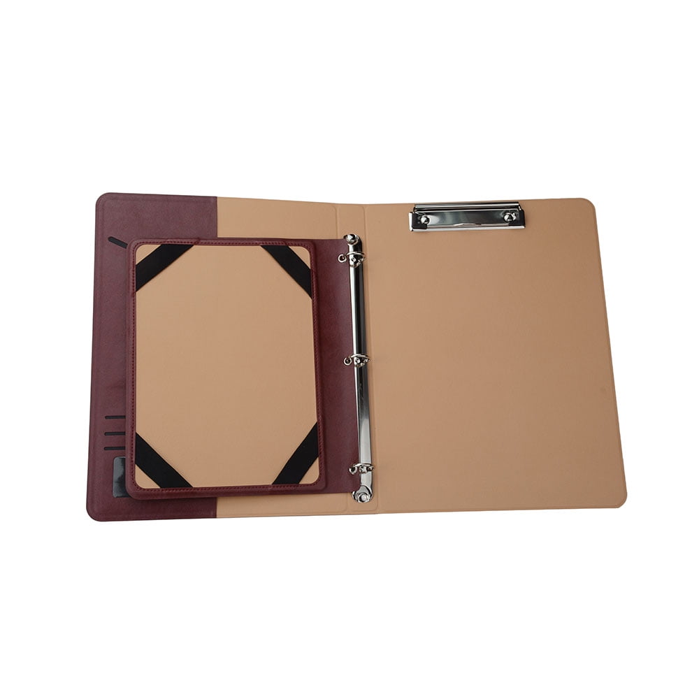 iCarryAlls 3Ring Binder Portfolio with 3/4 inch Round Ring for 9.7 inch Tablet/10.5 inch iPad