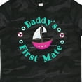 thumbnail image 4 of Inktastic Daddys First Mate (girl) Girls Toddler T-Shirt, 4 of 5