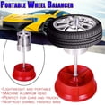 thumbnail image 1 of Portable Hubs Wheel Balancer W/ Bubble Level Heavy Duty Rim Tire Cars Truck, 1 of 10