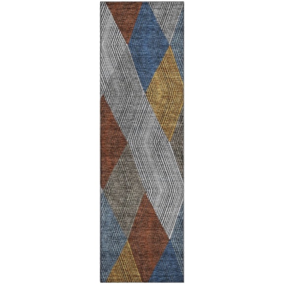 Dalyn Rugs Premium Machine Washable Mayfield AMF962 Gray 2'3" x 7'6" Runner Rug