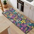 thumbnail image 5 of Pioneer Flower Floral Print Pattern Kitchen Rug Mat,Kitchen Runner Rugs Non Skid Washable,Decorative Kitchen Floor Mats for Kitchen,Sink,Laundry,17"x47.2", 5 of 7