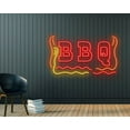 thumbnail image 2 of Handmadetneonsign Barbecue Neon Sign, BBQ party Neon Sign, Custom Neon, Sign for Bar Home Room Wall Decor, Wall Décor, 2 of 4