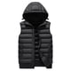 thumbnail image 2 of Ceisia Men's Fleece Lined Sleeveless Waistcoat with Detachable Cap Zipper Pockets Casual Gift Hooded Outerwear, 2 of 9