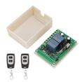 thumbnail image 3 of Receptor de interruptor de control remoto de 2 canales AC 85-250V con kit de 2 transmisores a prueba de agua, 3 of 5