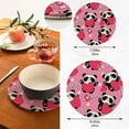 thumbnail image 3 of SKYSONIC Pot Holders Trivets set, 2 Pcs,Panda Bear Valentine's Day Potholders for Kitchen Thread Weave Trivets for Hot Dishes/Pot/Bowl/Teapot/Hot Pot Holders, 3 of 7