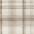 thumbnail image 4 of HomeRoots 569830 10 ft. Plaid Power Loom Runner Rug, Ivory, 4 of 9