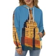thumbnail image 3 of POBUDS Hoodie, Regular Fit Sporty Pullover Hooded Sweatshirt for Men Women Tr3kdq1h L, 3 of 6