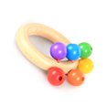 thumbnail image 3 of Baby , Cute Shape Baby Rattle Solid Wood  For Early Education For Infant, 3 of 8