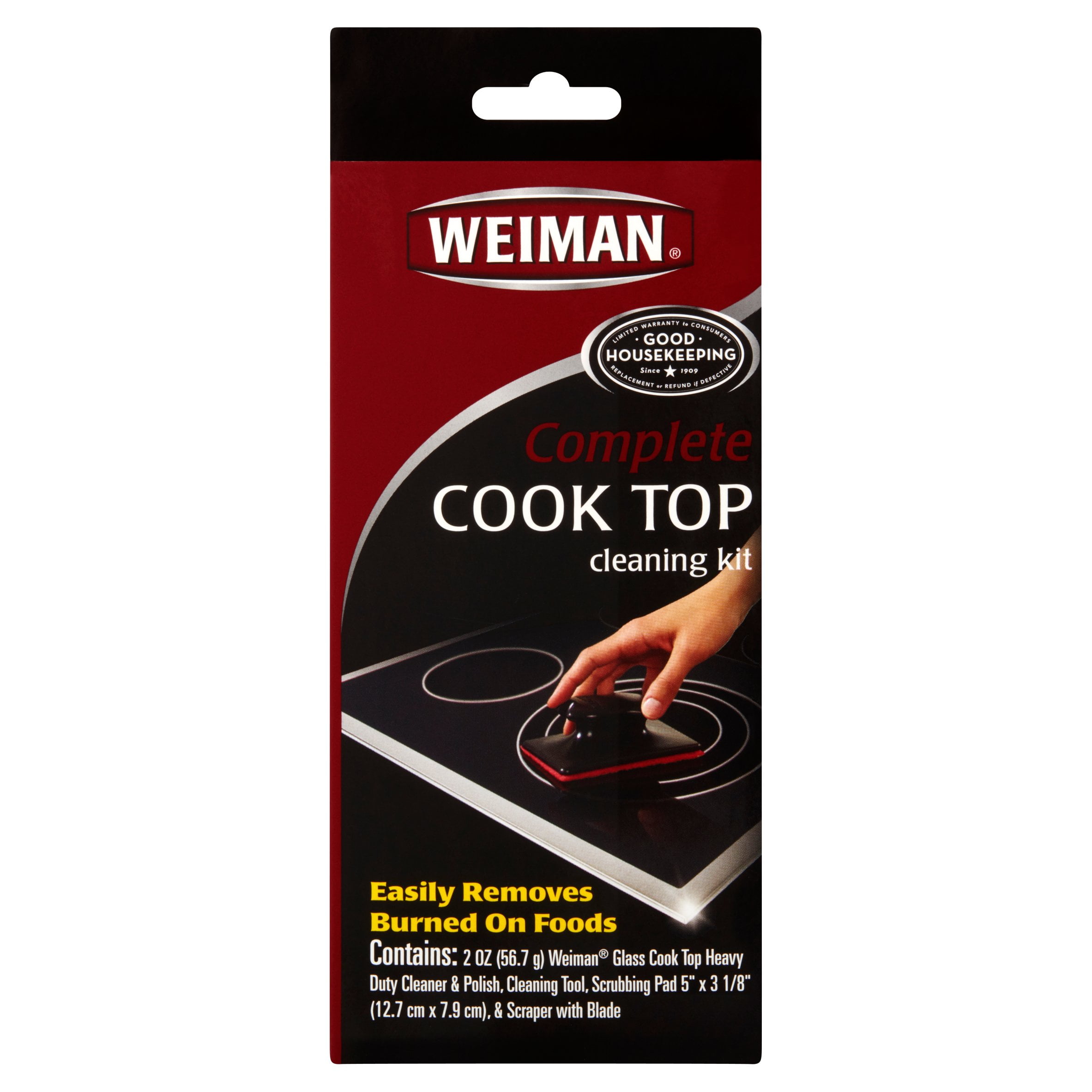 Weiman Complete Cook Top Cleaning Kit Com