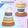 thumbnail image 7 of Mini Tudou 6 PCS Baby Girl Stacking & Nesting Toys, Soft Stacking Blocks Ring Stacker, Baby Montessori Sensory Toys w/ Letter, Animal and Shape, Early Learning Toys for Babies Toddlers Kids 6 Months, 7 of 7