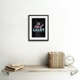 thumbnail image 2 of Scotland Neon Gie it Laldy Framed Wall Art Print, 2 of 5