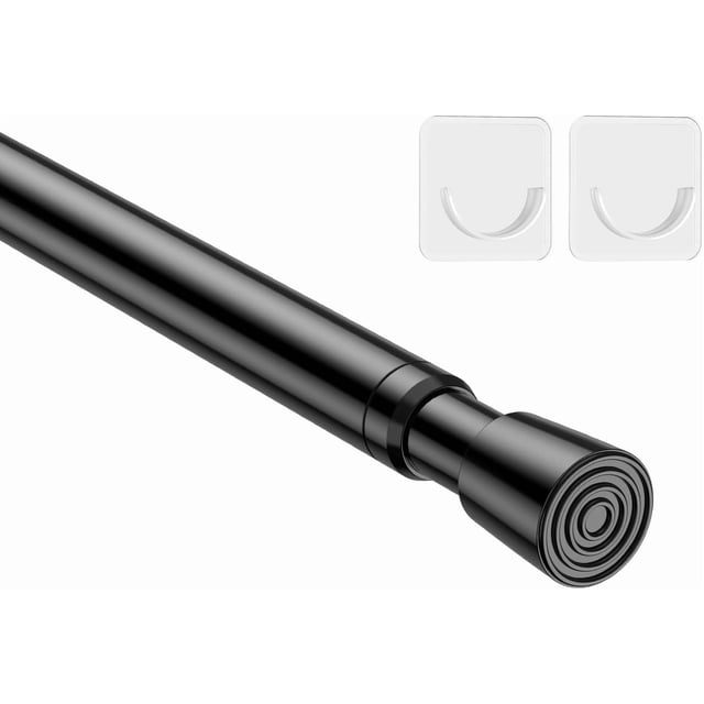 Tringle à Rideau à Tension - Tringle de Douche Réglable, Tringle à Rideau Sans Perçage Extensible à Ressort, Tringles à Tension pour Entrée, Garde-Robe, Fenêtre