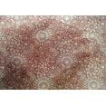 thumbnail image 4 of oneOone Cotton Silk Rose Brown Fabric Floral Mandala Dress Material Fabric Print Fabric By The Yard 42 Inch Wide, 4 of 4
