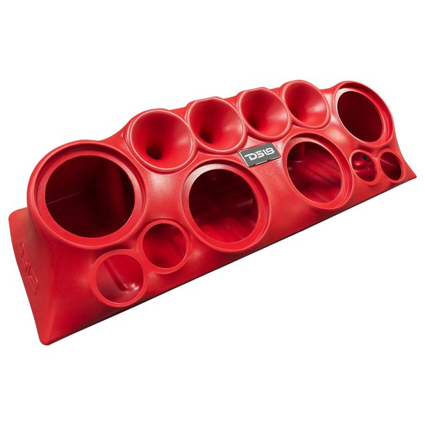 DS18 Red JLOUD Jeep Wrangler Soundbar System for JK JKU JL 0719