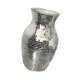 thumbnail image 4 of Jarrón de cristal estilo disco, hecho a mano, con diseño único de flores, ideal para centros de mesa, fiestas, salas de estar y decoración del hogar., 4 of 8