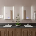 thumbnail image 6 of ALFI brand ABC801 White 17" Square Drop In Ceramic Sink with Faucet Hole, 6 of 11