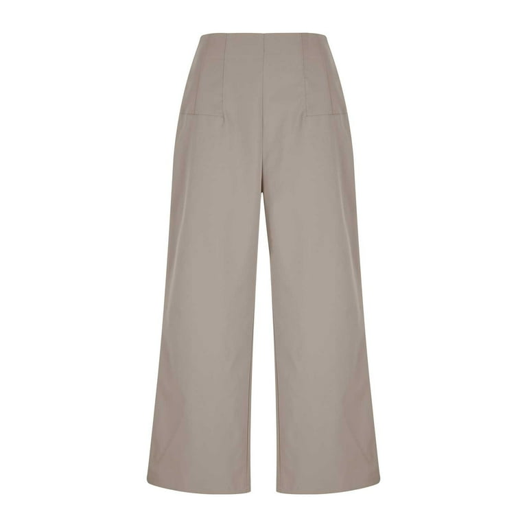 ladies side zip dress pants Women's Pants With Side Zipper