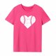 thumbnail image 1 of Camiseta de mujer con cuello redondo, camiseta básica femenina para desplazamientos, vacaciones y caminar L, 1 of 10