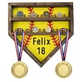 thumbnail image 1 of Estuche expositor SEAKUOSKYK para béisbol y sóftbol, 24 anillos, 1 of 7