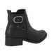 thumbnail image 3 of Botines REAL JUNGLE Mujer Tacon Bajo Casuales negro 23.5, 3 of 4