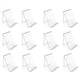 thumbnail image 1 of Paquete de 12 Soportes de Acrílico para Libros, Caballete de Exhibición de Libros Transparente, Soporte de Acrílico para Libros para Exhibir Cómics, Álbumes, 1 of 5