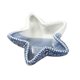 thumbnail image 1 of 1pc Sea Star Shape Key Jewelry Ceramic Plate Home Decorative Ornament (Blue), 1 of 4