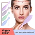 thumbnail image 2 of Face Massage Roller to Relieve Fatigue & Wrinkles Skin Lifting Portable Silicone Beauty Roller Stick Anti-Aging Beauty Tool for Women Men, 2 of 5