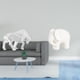 thumbnail image 2 of Escultura Moderna De Toro En Resina Y Elefante En Cerámica. Figura Coleccionable Para Mesa De Entrada, Escritorio, Estante, Oficina O Decoración Navideña., 2 of 8