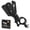 Black, variant on G4 Vision Universal Replaceable Half Blade Straight Razor with 100 Blades, Professional Single Ring Barber Single Edge Shave Razor