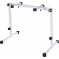 thumbnail image 2 of K&M Konig & Meyer 18820.019.76 Omega Pro Support de Clavier Style Table / Hauteur Réglable/bras de Support / Pieds Pliables Compacts pour Voyage / Compatible avec Accessoires K&M 2e/3e Niveau / Fabriqué en Allemagne / Blanc, 2 of 4