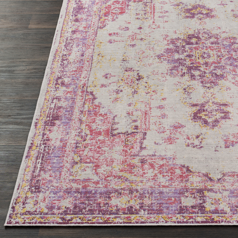 Livabliss Area Rugs for Living Room, 3x8 Antioch Traditional Red Runner Rug, Bedroom Dining Room Home Decor Stain Resistant Carpet (2'11" x 7'10" Runner)