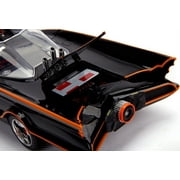 Batman 1:18 Classic TV Series Batmobile Light-Up Die-Cast Car w/ 3 Figures(Batman, Robin)