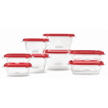 Rubbermaid Premier 20-Piece Food Storage Container Set - Microwave/Freezer Safe, BPA Free
