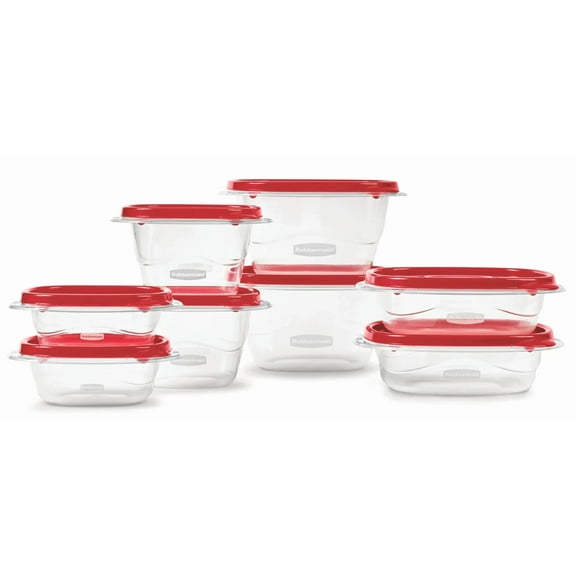 Rubbermaid Takealongs Food Storage Containers, 16 Piece Set