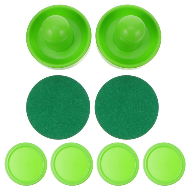 EeaseCA 1 Set Air Hockey Pushers Pucks Replacement for Game Tables Goalies Header Kit