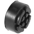 thumbnail image 1 of CRAFTHROU Car Lift Round Rubber Pad Black 1Pcs For Impact Absorption And Stability, 1 of 8