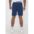 thumbnail image 3 of Weiv Mens Sweat Shorts Brushed French Terry Lightweight Shorts with Pockets Striped Band, 3 of 5