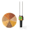 thumbnail image 3 of Handheld Grain Moisture Meter Robust Accurate Food Carbon Steel Needle Moisture Tester Detector, 3 of 8