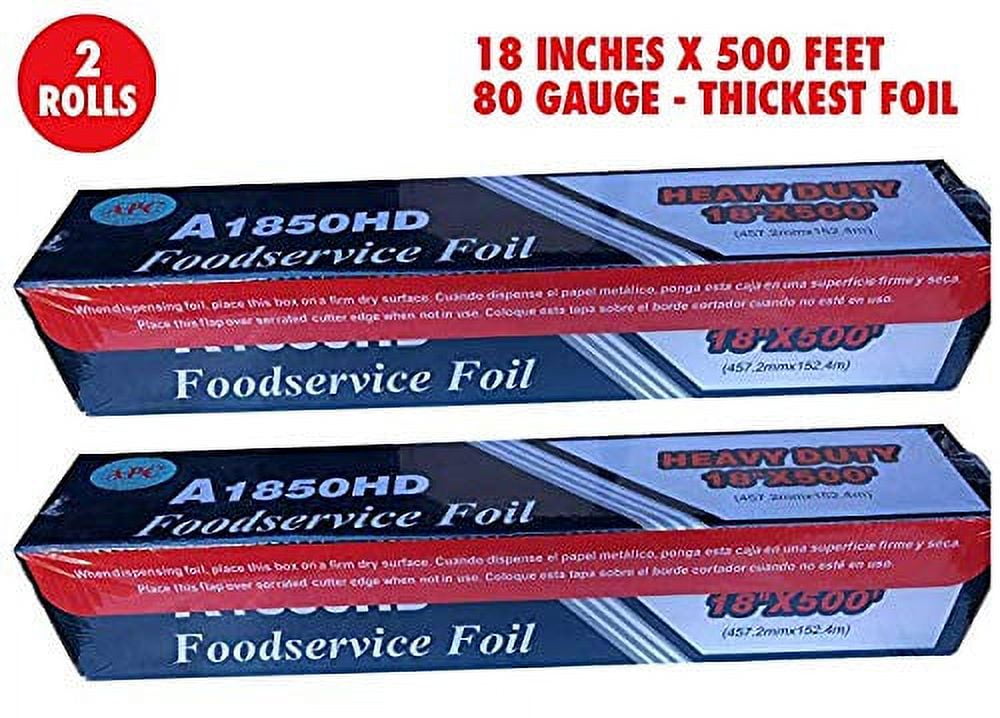  Ultra-Thick Commercial Heavy Duty Foil Roll 18 inch x 500 SQ  Foot : Health & Household