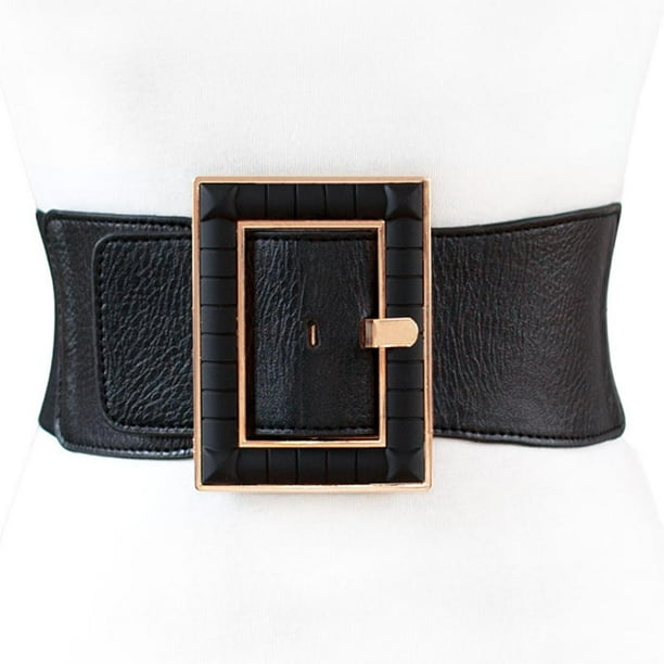 women's stretch belt for dresses 4 Pieces Women Invisible No Show Waist Belt with Flat Buc Falari The women waist belt is mainly made of stretch band Leather Belts Elastic Belt With