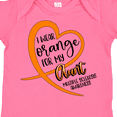 thumbnail image 4 of Inktastic I Wear Orange for My Aunt Multiple Sclerosis Awareness Boys or Girls Baby Bodysuit, 4 of 5