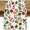 Gingerbread Cookies, variant on Christmas Table Runner 13x36in, Green Red Balls Winter Holiday Table Decor for Kitchen & Dining