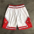 thumbnail image 1 of Pantalon de Basketball Sun Lakers 76ers Heat Raptors Magic Poche Short Brodé Dense Rétro Pantalon de Basketball, 1 of 4