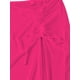 thumbnail image 5 of VISgogo - Falda de playa informal para mujer, de longitud media, a la moda, de color sólido, con cordón y abertura VISgogo moda, 5 of 10