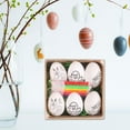 thumbnail image 6 of GUOOL Easter Eggs Easter Basket Fillers Cartoon Fillable Paintable Easter Party Favors for Family Reunions Festivals Weddings Shops white rabbit, 6 of 9