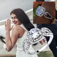 thumbnail image 2 of Dengmore Ring Ladies Crystal Ring Jewelry Creative Ring Jewelry, 2 of 9