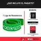 thumbnail image 3 of Liga Elástica De Resistencia Crossfit Verde # 4 Bold Tribe # 4, 3 of 3