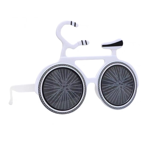 Novelty Funny Glasses Bicycles Eyes Glasses Halloween Cosplay Costume Cycling Eyeglass Sunglass Gifts for Women Men