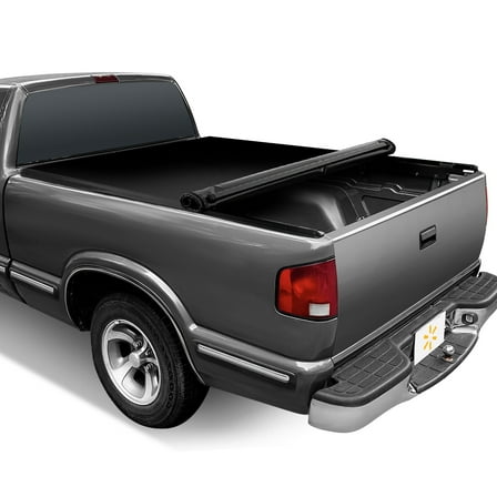 Auto Drive Soft Roll up Truck Bed Tonneau Cover Fits 94-03 Chevy S10 / GMC Sonoma 6Ft Bed