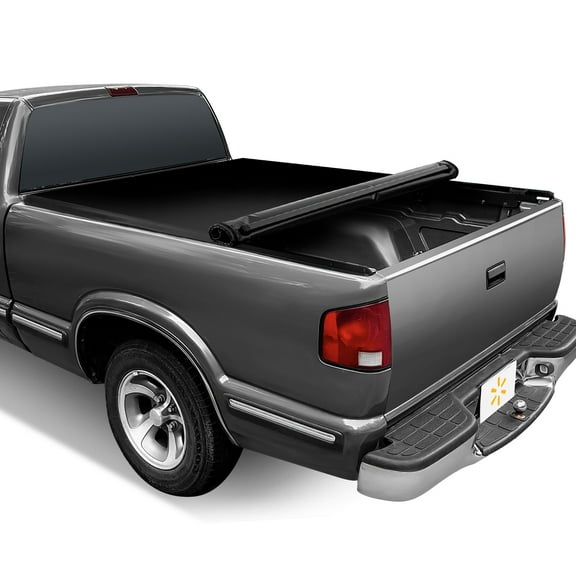 Auto Drive Soft Roll up Truck Bed Tonneau Cover Fits 94-03 Chevy S10 / GMC Sonoma 6Ft Bed